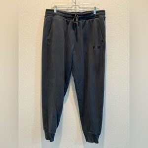 PUMA Mens XL Blue Gray Fleece Joggers.